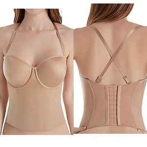 SOMA x LE MYSTERE :  NWT Soiree Longline Bustier Convertible Bra - Size 36B
